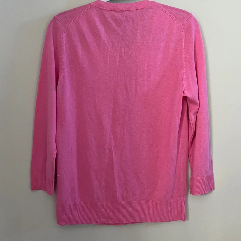 Talbots Petite Ruffled Sweater size small